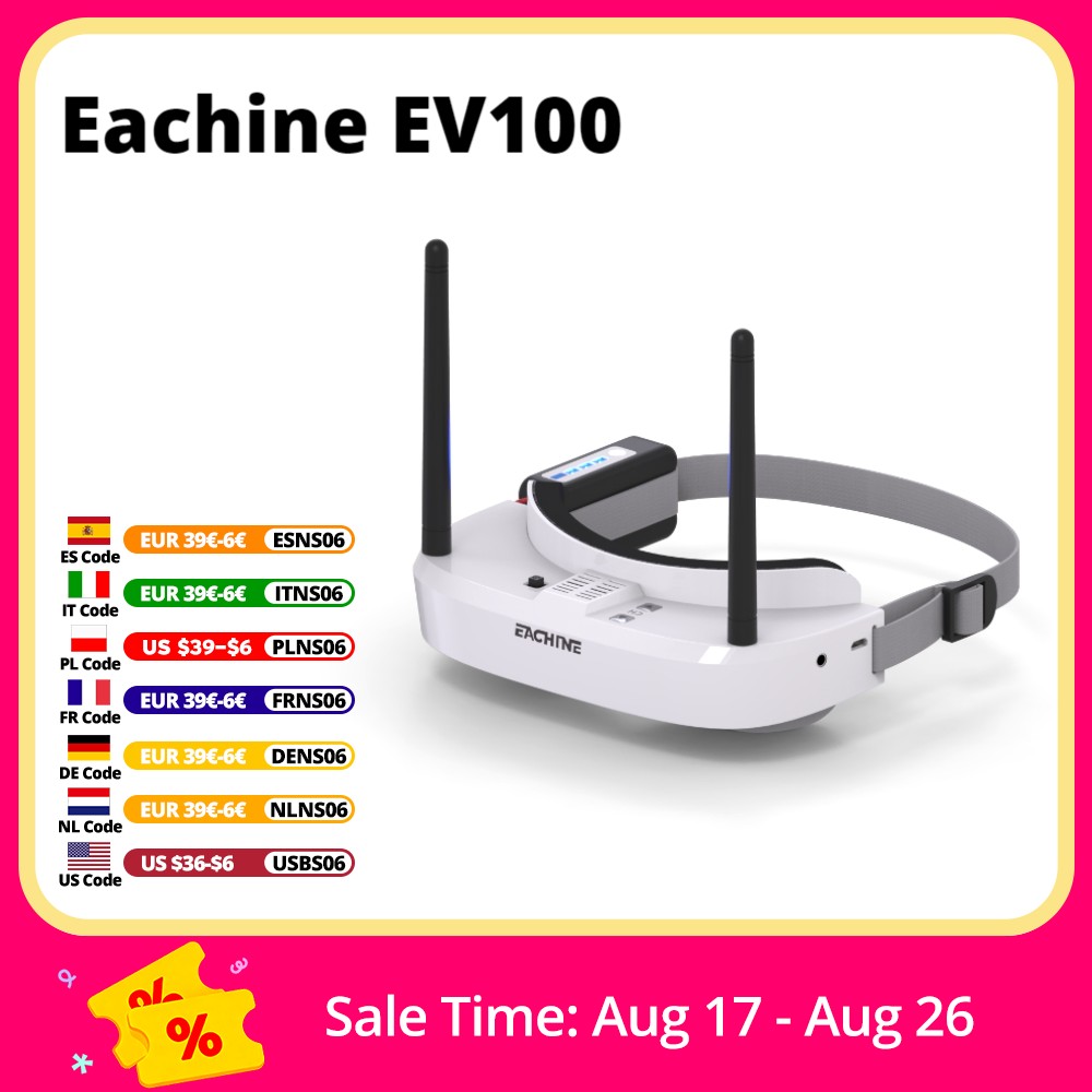 Rc Helicopter Case - Everyine EV100 720*540 5.8G 72CH FPV