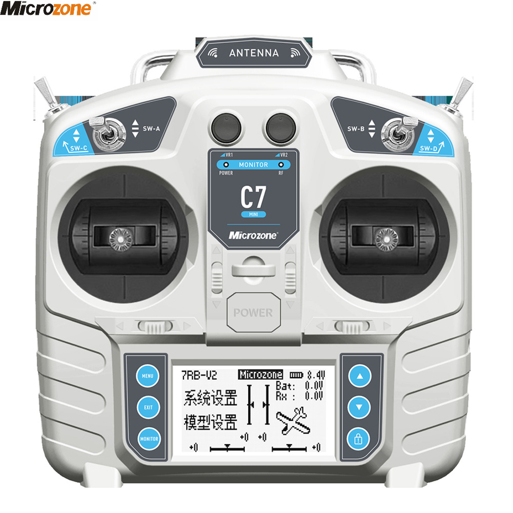 Rc Helicopter Mini - MicroZone MC7 Denetleyici C7 MINI Verici