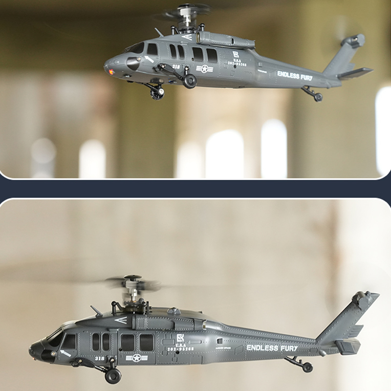 Rc Helicopter Large - U9901 Fırçasız RTF RC Helikopter 6CH
