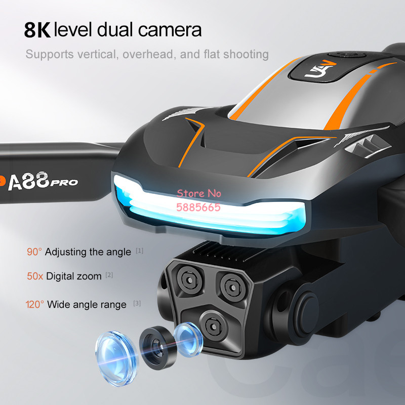 8K Hava Fotoğrafçılığı Optik A - Rc Helicopter Case incelemesi ve fiyatı