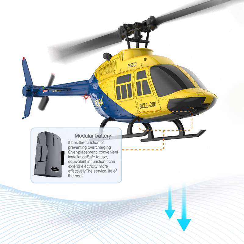 A60 RC Helikopter 2.4G 6 Eksen - Rc Helicopter Large incelemesi ve fiyatı