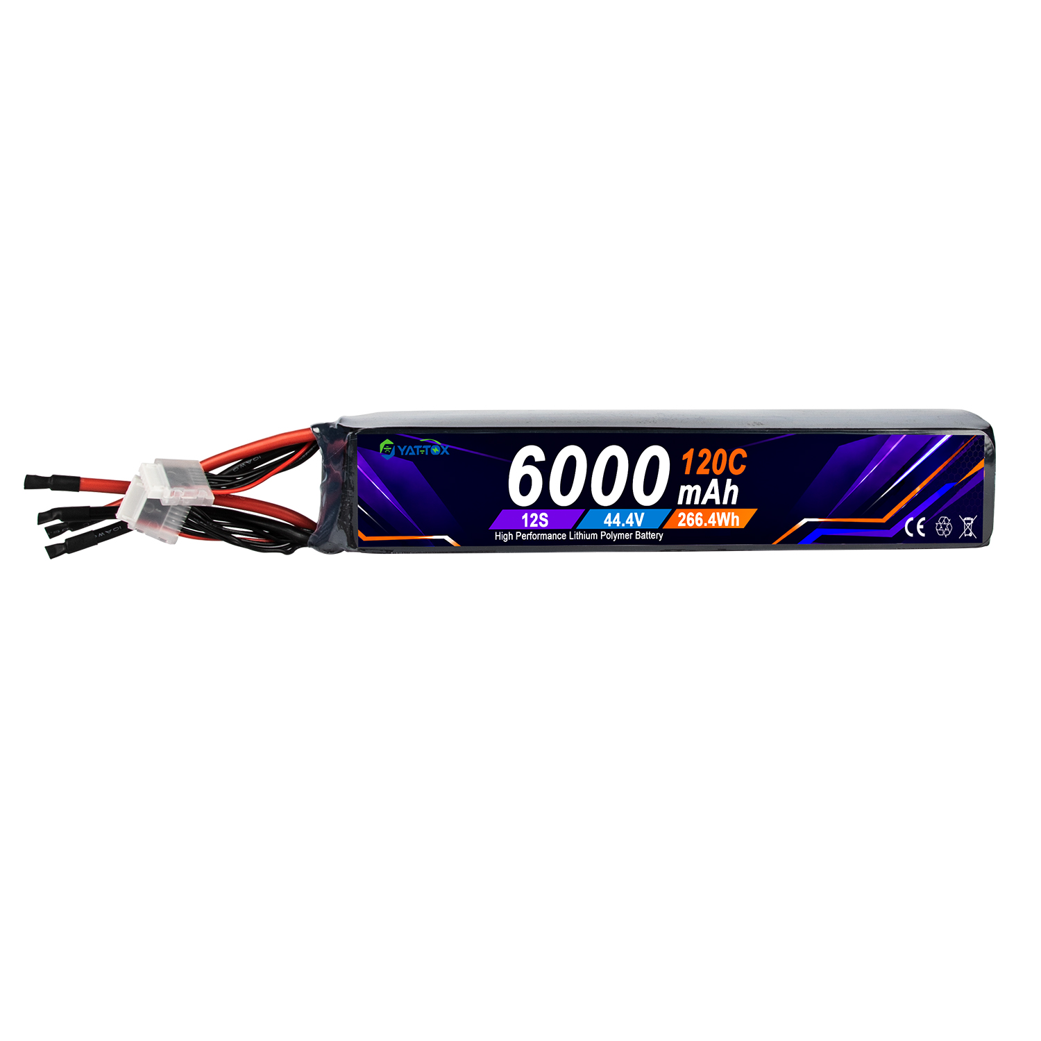 Yattox 12S 6000mAh 120C %100 L - Rc Helicopter Large incelemesi ve fiyatı