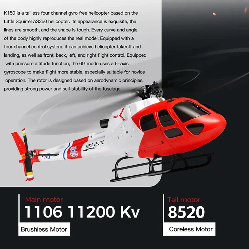 WLtoys 4CH K150-AS350 RC Helik - Rc Helicopter Gas incelemesi ve fiyatı