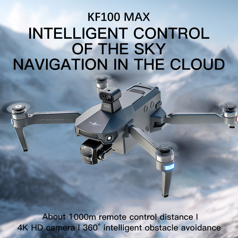 KF100 MAX GPS Drone 4K Kamera  - Rc Helicopter Electric incelemesi ve fiyatı